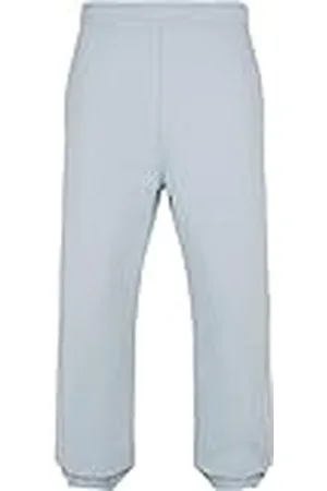 Urban classics Pantalón Chándal de Hombre, Corte Suelto, Tejido Cálido, Cremalleras en los Tobillos, Tallas XS - 5XL