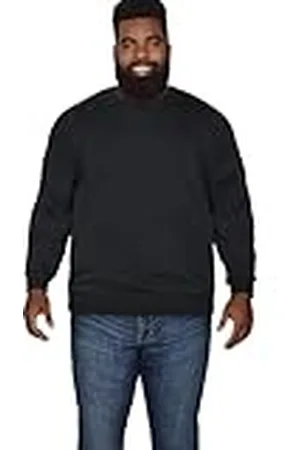 Fruit Of The Loom Big and Tall Fleece Sweatshirts & Hoodies Sudadera, Cuello Redondo , XXL Grande para Hombre