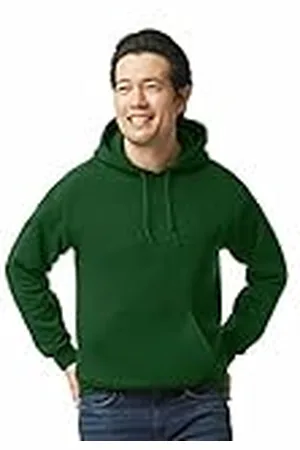 Gildan Fleece Hooded Sweatshirt, Style G18500 Sudadera con Capucha, , S para Hombre