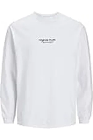 JACK & JONES Jorvesterbro tee LS Crew Neck Camiseta de Manga Larga, , L para Hombre