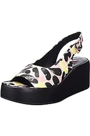 Högl Loulou, Sandalia con talón Mujer, Rosa Multi, 37 EU Ancho