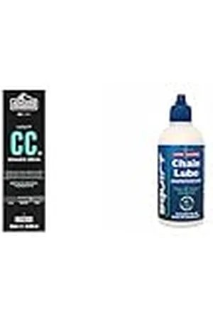 Muc Off Crema BADANA Antes Esfuerzo Hombre 100ml & Squirt 120 Ml, Cera para Cadenas Hombre, Blanco, ML