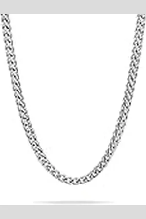 Fynch-Hatton Fynch Hatton Collar FHJ-0028-N-60 de , 60, Acero inoxidable, No es una piedra preciosa