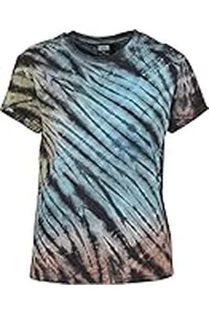 Urban classics T-Shirt Ladies Tie Dye Boyfriend tee Camiseta, , XL para Mujer