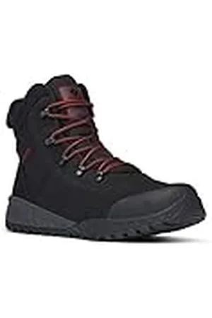 Columbia FAIRBANKS WATERPROOF OMNI-HEAT botas de nieve impermeables Hombre , Negro (Black x Rusty), 40 EU