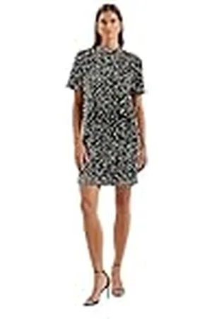 Ted Baker WMD-audriyy-Velvet Sequin T-Shirt Mini Dress Vestido para ocasión Especial, , 2 para Mujer