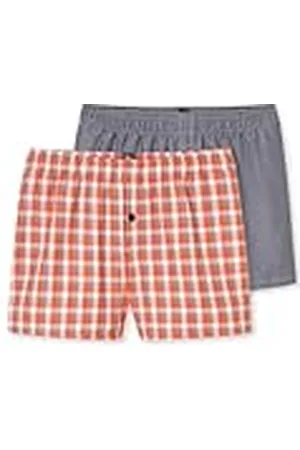 Schiesser Jungen 2 Pack Boxershorts Multipacks-Größe 140 bis 176 Bóxer, , Niños