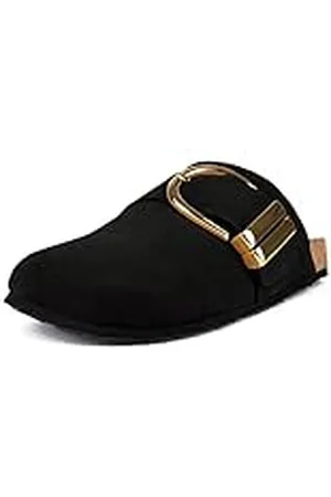 L37 Handmade Shoes Zuecos deslizantes Mujer I Forro de Cuero I Estilo único I Cómodo y Elegante I Cherry Bomb, Sandalia, , 36 EU