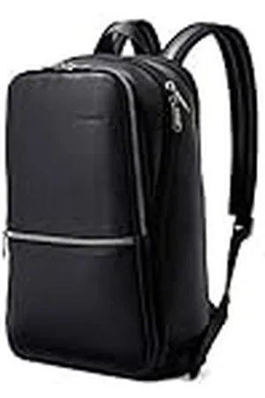 Samsonite Mochila Unisex para portátil 126036, , Talla única, Mochila clásica Delgada de Cuero