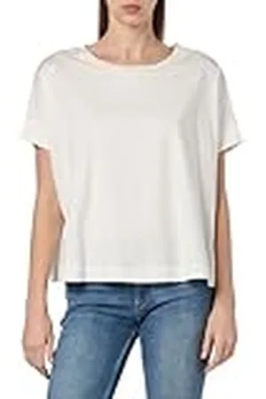 Geox W T-Shirt Over R Camiseta, , L para Mujer