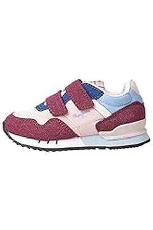 Pepe Jeans London Classic Gk, Zapatilla Niñas, Rojo (Baya Triturada), 31 EU