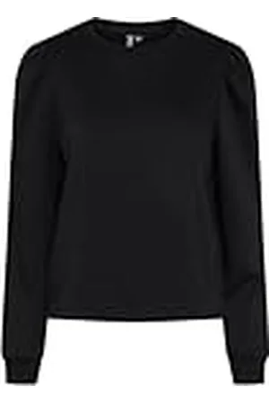Pieces® Pcchilli LS Puff Sweat Noos CP BC Sudadera, , L para Mujer