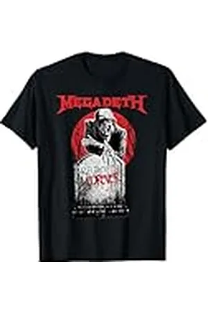 Megadeth Lápida Vic Camiseta