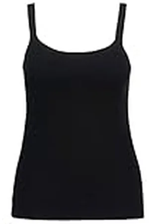 Ulla Popken Camiseta de Tirantes de Punto Redondo Camisas Interiores, , 48-50 para Mujer