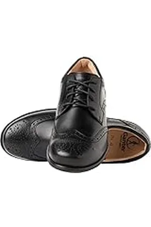 Ganter Greg-g Zapatos de cordones derby Hombre,Negro (Schwarz 01000) , 41 EU (7 UK)