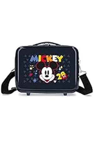 Disney Mickey Get Moving Neceser Adaptable con Bandolera Azul 29x21x15 cms Rígido ABS 9,14L 0,6 kgs