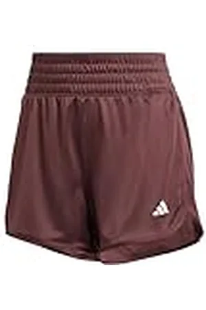 adidas Pacer Essentials - Pantalón Corto de Punto de Talle Alto para Mujer, Talla M, 3 Pulgadas
