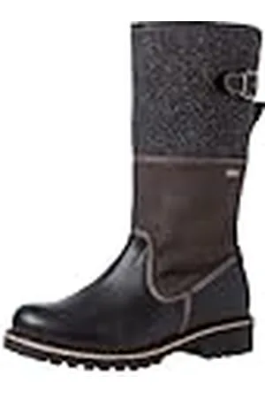 Tamaris Botines de Forro Cálido para Mujer, Tacón Cuadrado, Duo-Tex, , 39 EU