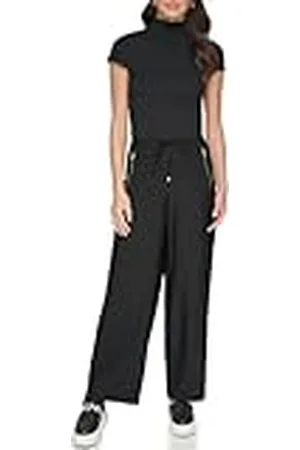 DKNY Pull On Drawstring Pant Pantalones Casuales, , XXS Mujeres