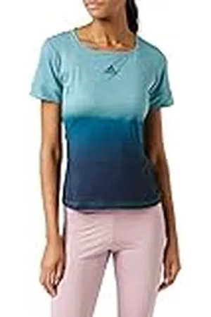 adidas Parley Camiseta, Mujer, Azul (espazu/Tinley), XS