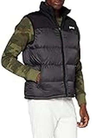Schott NYC UTAHV, Chaleco de plumas con hombros Hombre, , S