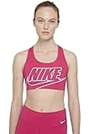 Nike BV3643-616 Swoosh Futura Bra Sports Bra Womens L