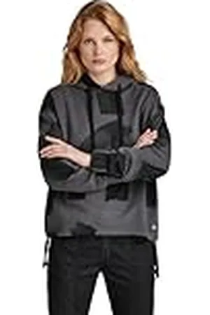 G-Star Para Mujer Sudadera Calligraphy Allover Loose Hooded, , L