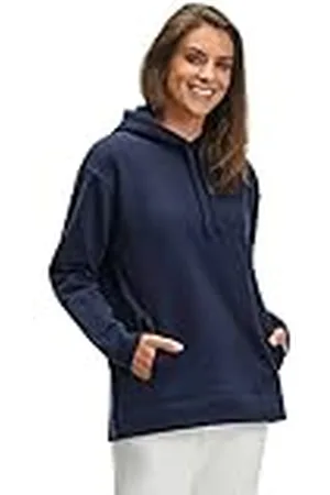 Falke Basic Sweat Hoody W PU algodón Suave Confortable 1 Pieza, Sudadera con Capucha Mujer, , M