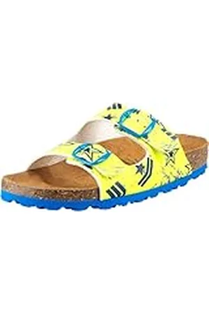 LICO Bioline Top, Mules, Neongelb/Blau, 29 EU