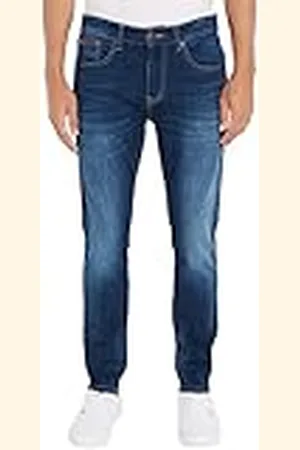 Tommy Hilfiger Hombre Pantalón Vaquero Austin Slim Tapered Stretch, , 27W / 36L