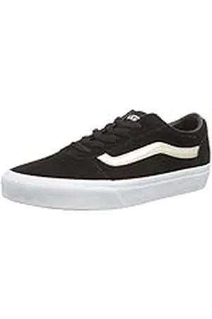 Vans Ward, Zapatillas para Mujer, (Suede Metallic) black/gold, 36.5 EU