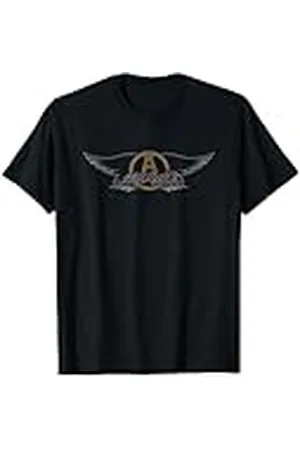 Aerosmith Logotipo de alas vintage Camiseta