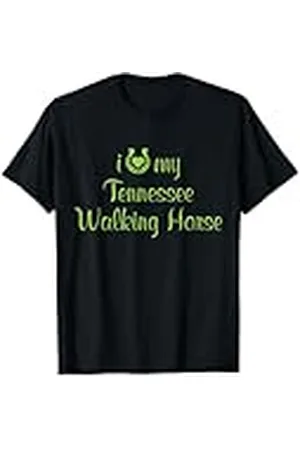 Hip Entrenador de espectáculos ecuestres I Love My Tennessee Walking Horse Camiseta