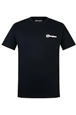 Berghaus Class Logo Camiseta, Black/Black, M para Hombre