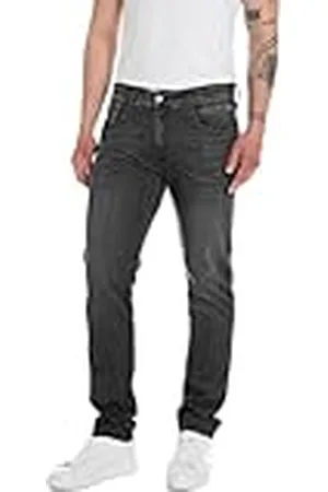 Replay M914 Anbass Power Stretch Jeans, , 28W / 30L para Hombre