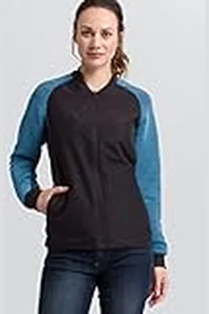 Erima Premium One 2.0 Chaqueta, Mujer, Negro/Niagara, 36