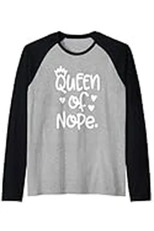 Queen Reina de Nope Camiseta Manga Raglan