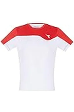 Diadora Camiseta para niño, Color , Rojo, Talla S