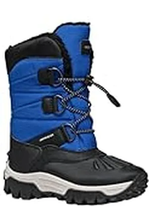 Geox J Himalaya Boy B ABX, Bota de Nieve, Royal/Black, 33 EU