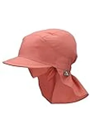 Sterntaler Gorra con protección para el Cuello sin Cintas Sombrero para el Sol, Rosa, 51 Unisex niños