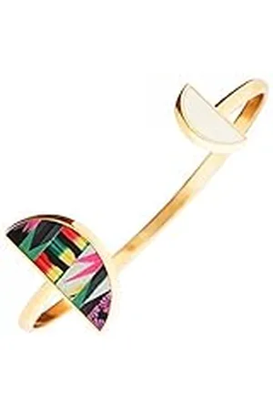 Christian Lacroix XF11007LBD-M - Pulsera de latón bañado en Oro y Brillante para Mujer, Talla Mediana