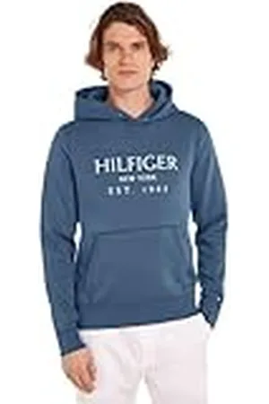 Tommy Hilfiger Sudadera Hombre con Bolsillo Canguro, , 3XL