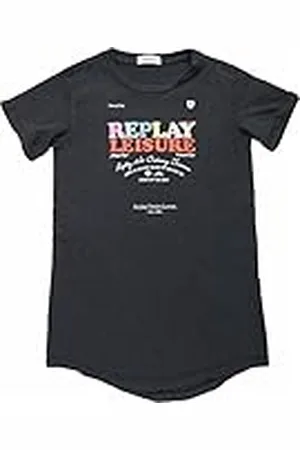 Replay Sg3212 Open End Jersey Vestido, , 8 años para Niñas