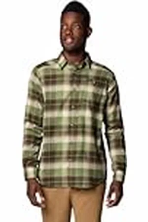Columbia Cornell Woods-Camisa de Franela de Manga Larga, , XL para Hombre