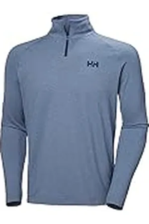 Helly Hansen Hombre Camiseta Térmica Verglas Cremallera Cuello, 2XL