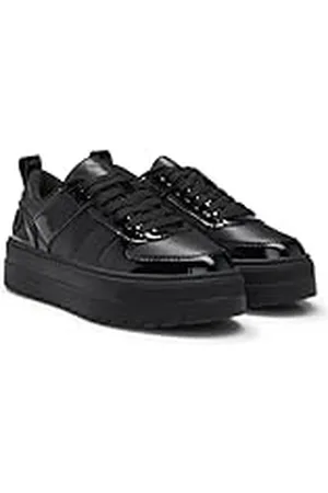 HUGO BOSS Lyssa_Tenn_pupt, Zapatillas Mujer, Black, 42 EU