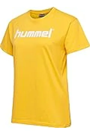Hummel HMLGO Cotton Logo T-Shirt Woman S/S Color: Sports Yellow_Talla: L