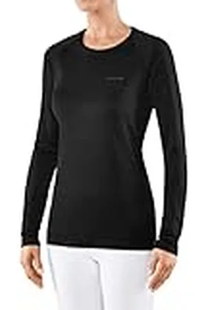 Falke Arctic Brushed Camiseta Deportiva Mujer Ropa Interior Térmica Caliente Negro Camisetas Fitness De Material Inteligente Para Hacer Deporte muy cálido de secado rápido 1 Pieza
