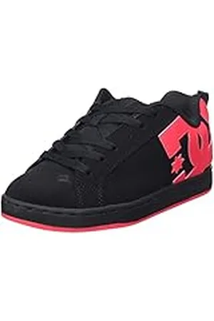 Dcshoes Court Graffik-Shoes for Women, Zapatillas Mujer, Black/Hot Pink, 38 EU