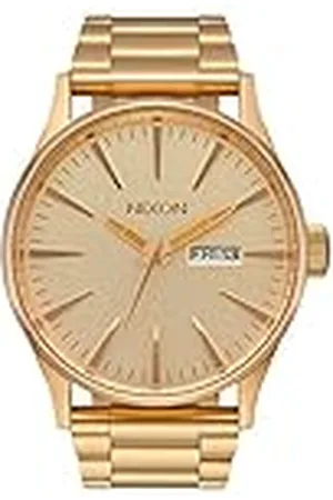Nixon Reloj Analógico para Hombre de Cuarzo con Correa en Cuero A356-502-00